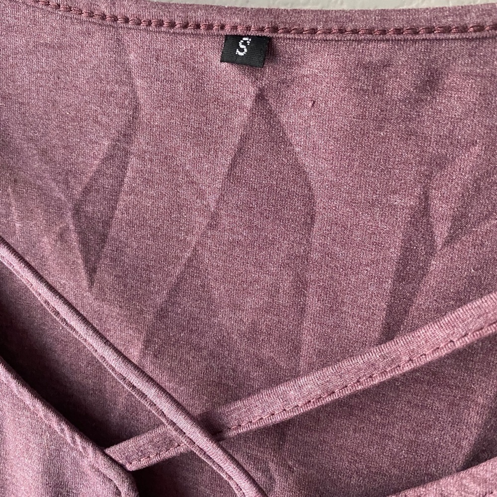 Mauve/purple long sleeve - size small - Picture 3 of 5